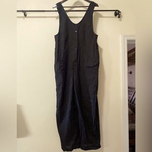 ASOS black sleeveless jumpsuit